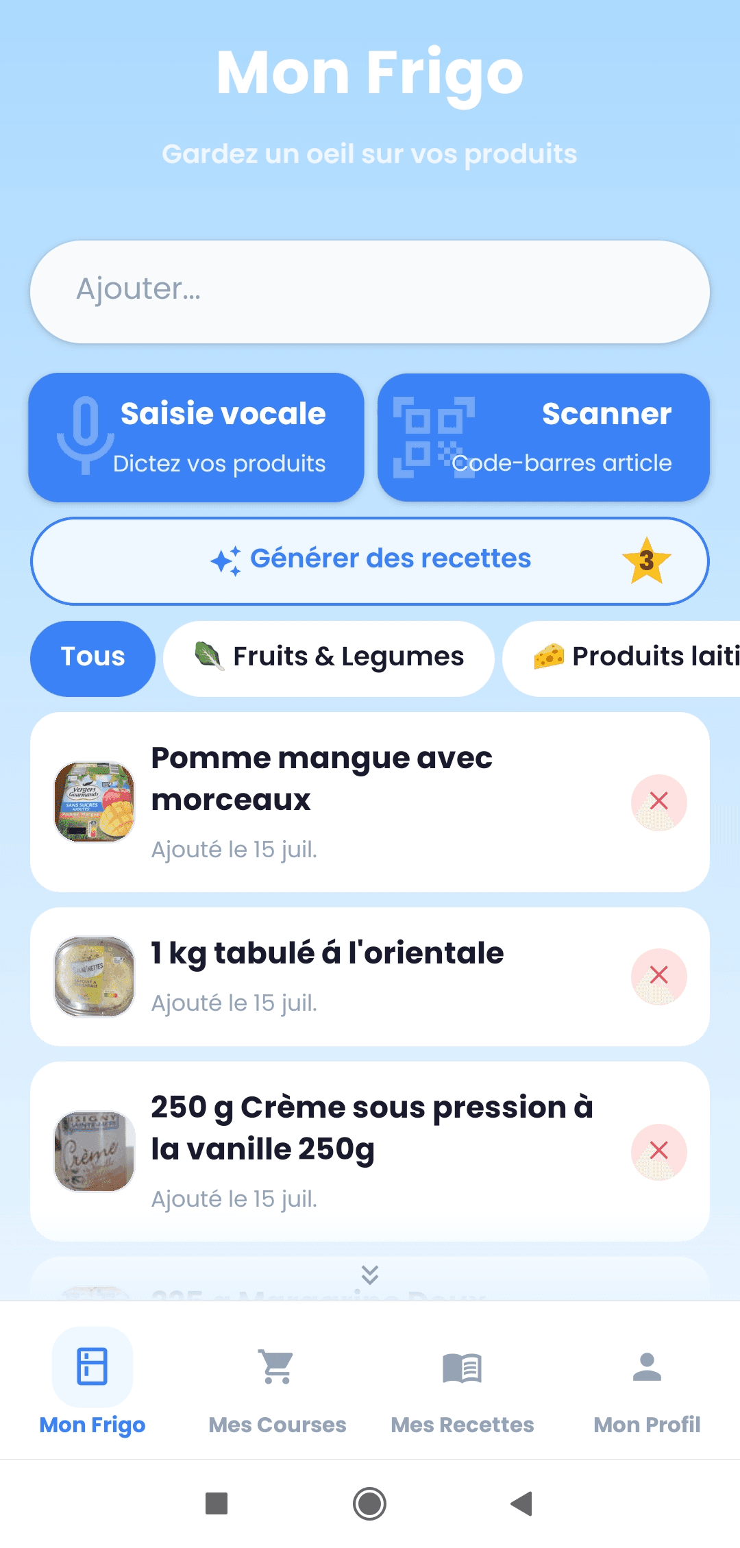 Capture d'écran de Frigolo